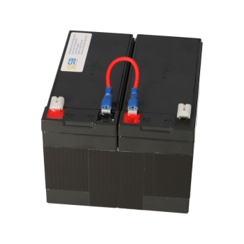 Akku kompatibel APC Back UPS RS 1200 1500 ersetzt RBC109 Seitenansicht